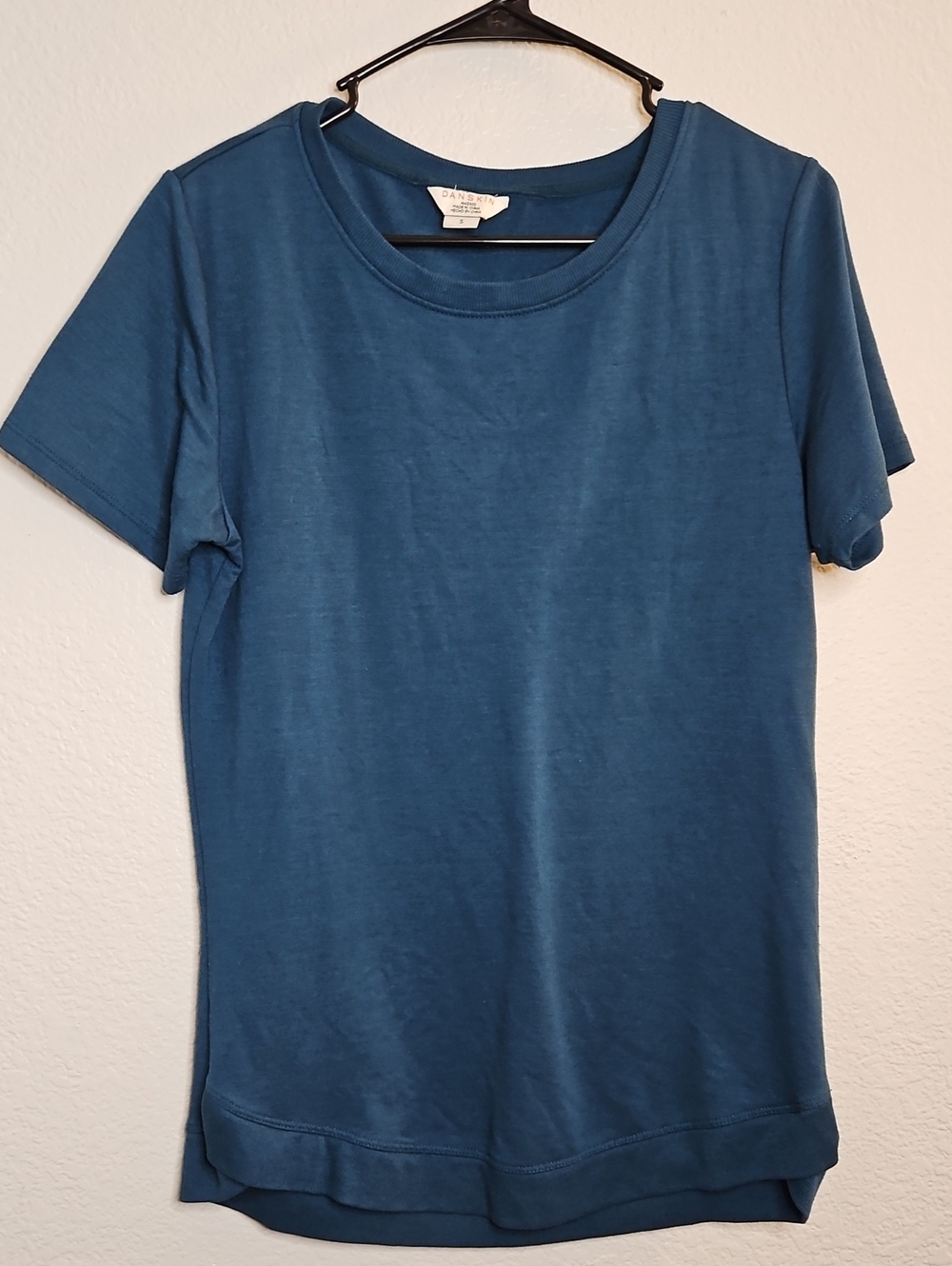 Danskin Teal Short Sleeve Crewneck Tee